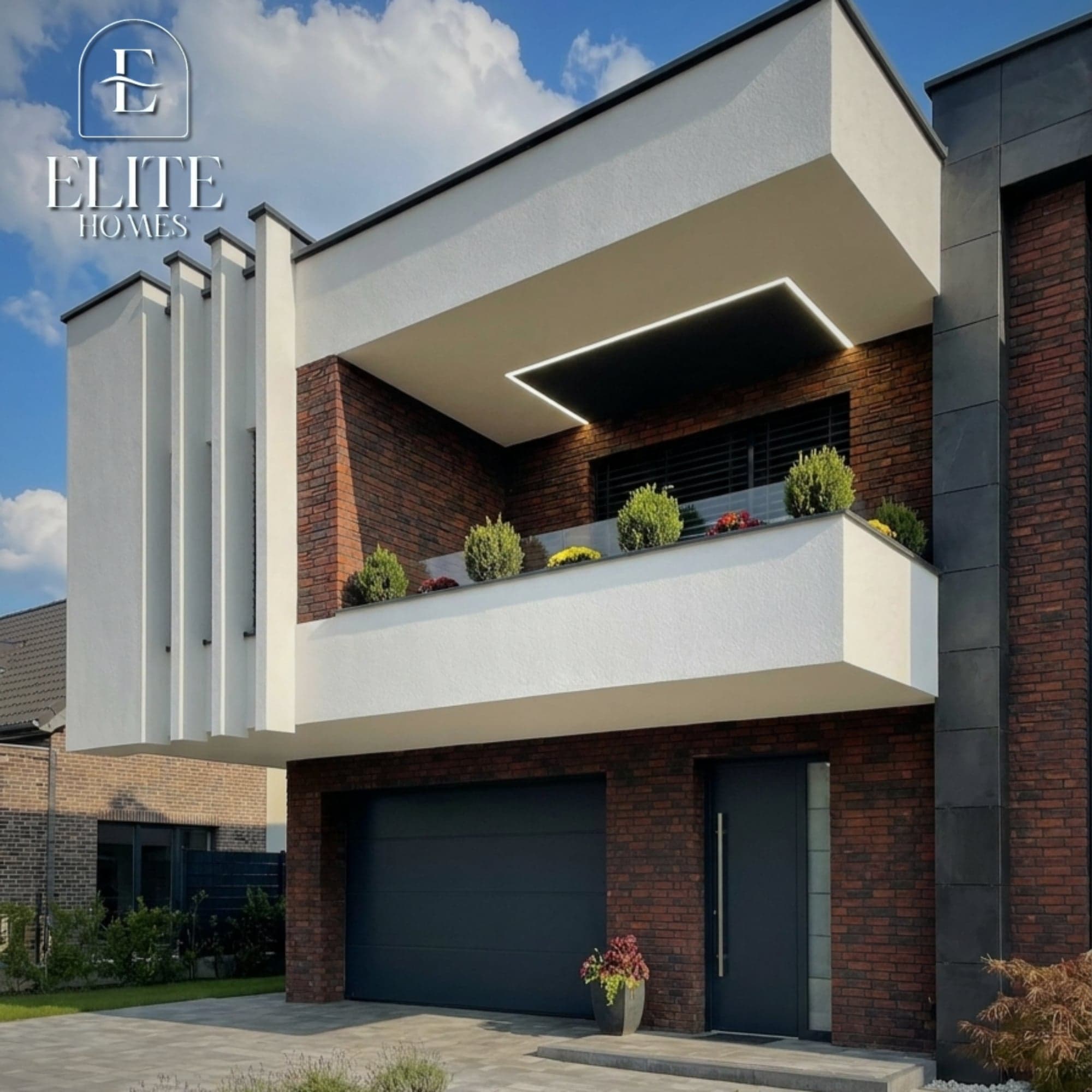 Elite Homes neighborhood, Çagllavicë — Nelissen Veneto brick