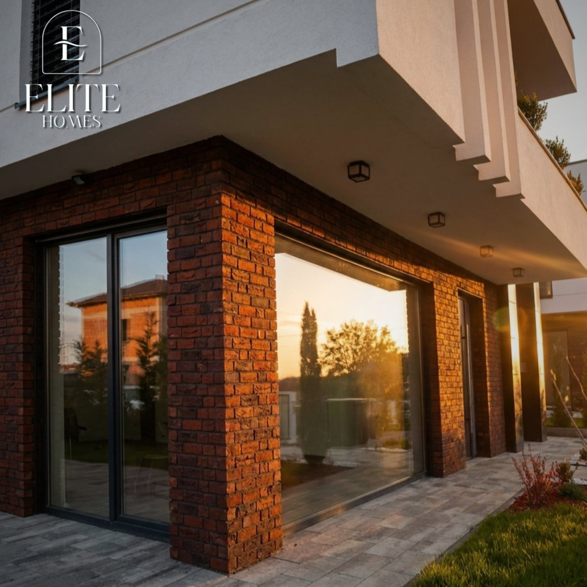 Elite Homes neighborhood, Çagllavicë — Nelissen Veneto brick
